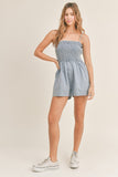 Maddie Denim Romper