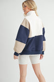 Glo Colorblock Fleece Pullover