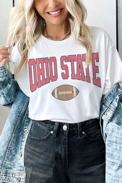 Ohio State Oversized Graphic Tee