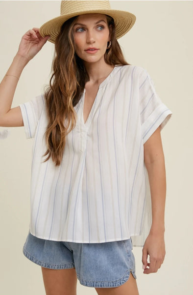 Max Striped Top