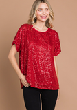 Holly Sequin Top