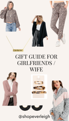 Gift Guide for Girlfriends/Wife