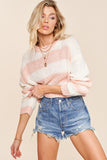 Blossom Striped Sweater