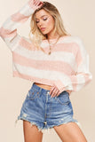 Blossom Striped Sweater