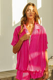 Pleated Pink Set