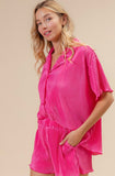 Pleated Pink Set