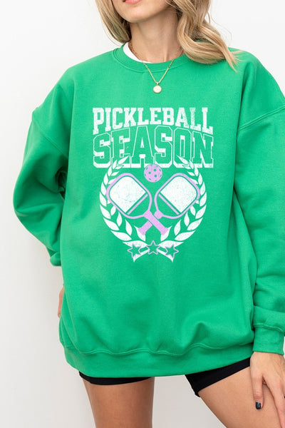 Pickleball Season Graphic Sweatshirt