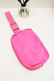 Hot Pink Crossbody Bag