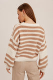 Striped Chenille Sweater