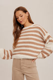 Striped Chenille Sweater