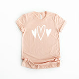 Trio of Hearts Graphic Tee