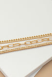 Layered Chain Bracelet